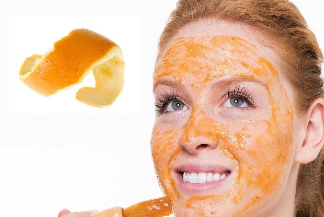 Orange Home-Made Peel Off Mask For Pimples